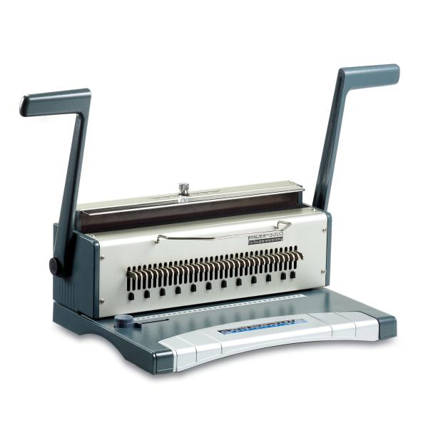 Wire Electric Binding Machine 120 Sheets For Notebook / Workbook WB-2420B