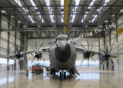 Customized Design Aircraft Hangar Buildings With Sliding Doors And Sandwich Panel Systems