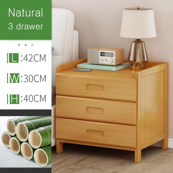 Bedroom Furniture Nightstand with Drawers Small End Table for Storage Desk Bed Side Organizer Cabinet Shelf