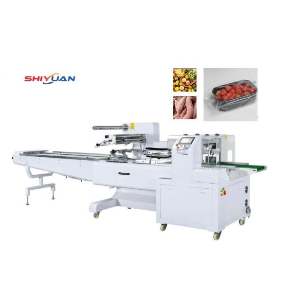 Door Handles Hardware Horizontal Flow Wrap Packing Machine 25μM 810kg CPP Film