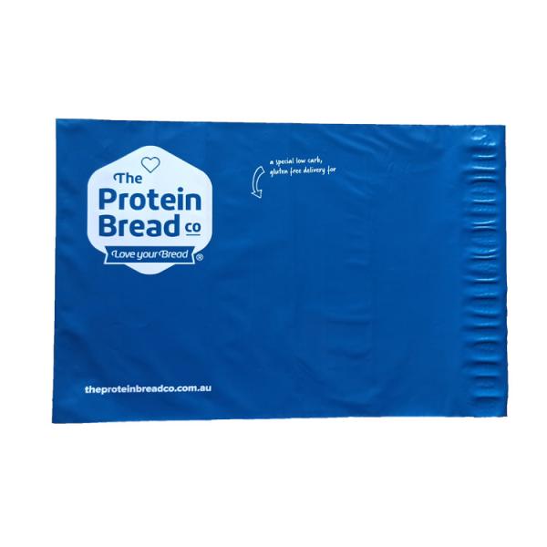 14x18in 2.5mil blue print poly garment bags colored poly shipping bags large poly envelopes