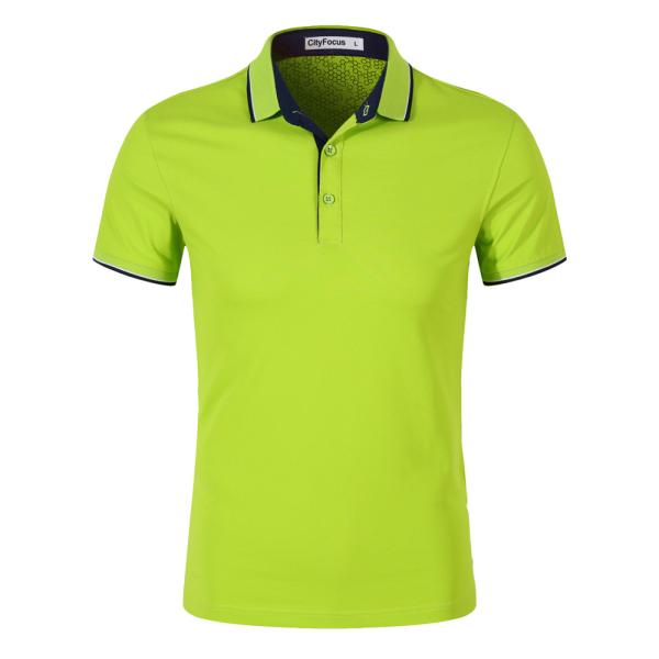 Wholesale Men's Customizable Golf Sportswear Polo Shirt 100% Cotton Polo T-Shirt
