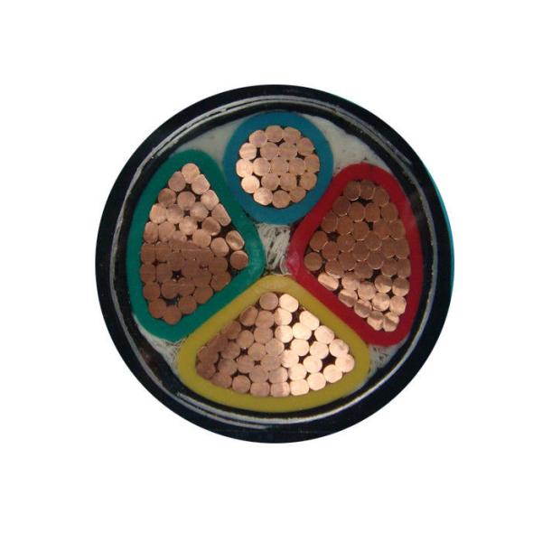 Обшитый ПВК стальной ленты Ку-проводника ядра кабеля 4 ИЭК 60502-1 изолированный