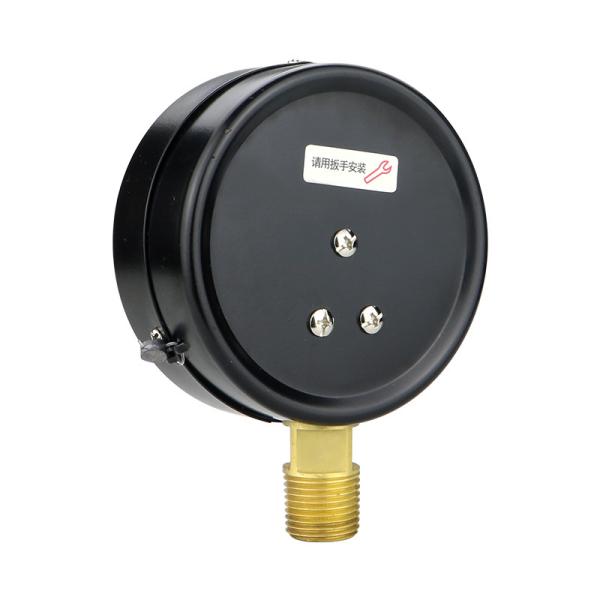 1.6% Water Gas Low Pressure Manometer 4 Inch Air Hydraulic Pressure Gauge for Market