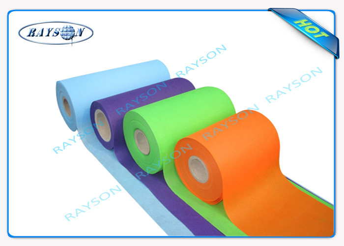 Крышка таблицы скатерти ткани Nonwoven полипропилена Spunbonded красная белая