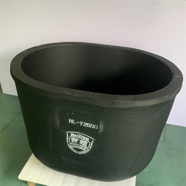 Силиконовый карбид Графит Овальный тип Крузибный Металл Топление Окисление Химическая стойкость