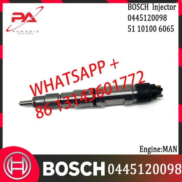 BOSCH original Diesel Common Rail Injector 0445120098 0445120099 51101006065 51101006070 for MAN Engine