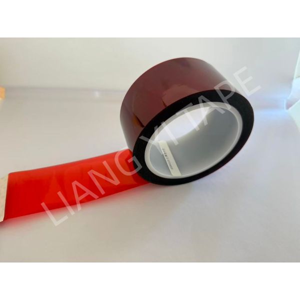 Die Cutting Red PET Insulation Tape High Dielectric Strength Acrylic Adhesive 130℃ Temperature Resistance-RED Film