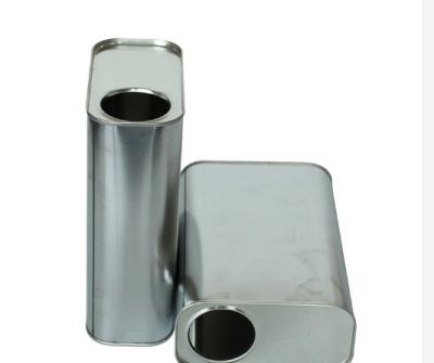 quadrado vazio Tin Containers de 0.21mm Tin Cans With Lids 1L grande