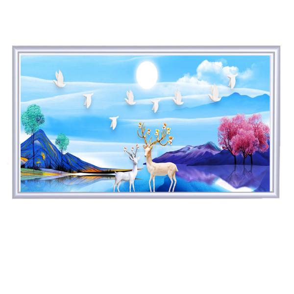 580W Infrared Panel Heater App-Controlled for Domestic House Heating in Home Office