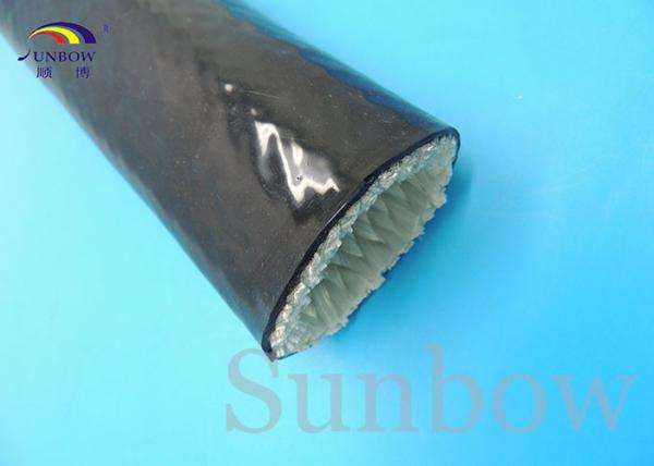 Fire Resistance Silicone Fiberglass Fireproof Sleeve Anti - Splashing