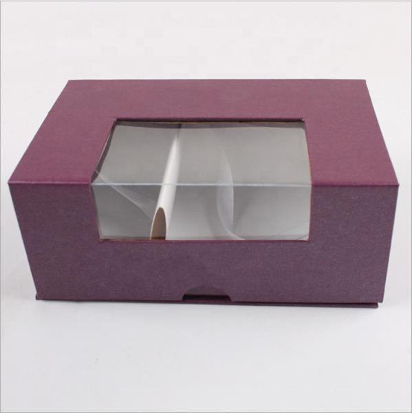 Material ajustado do papel do cartão da caixa de presente 16X10.5X6.5 Cm da gravata clássica da forma