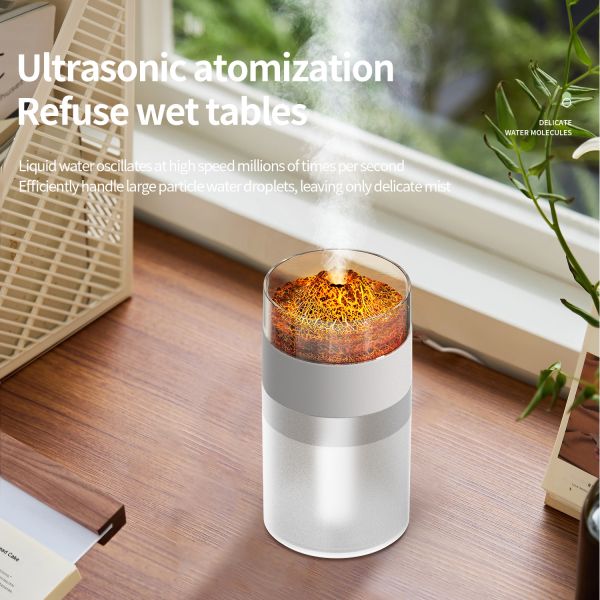 Smart Home Mini Portable Ultrasonic Humidifier with Color Changing LED USB Powered