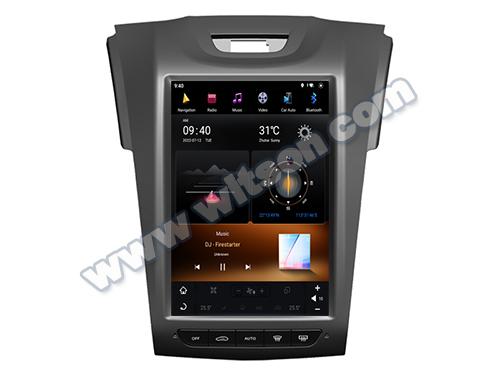 11.8 Screen Tesla Vertical Android Screen For Chevrolet Holden S10 Trailblazer Colorado Isuzu