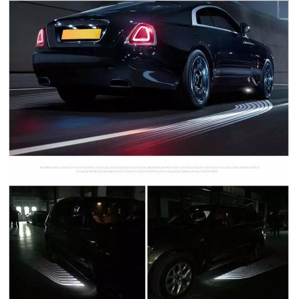 Car Accessories 2Pcs 14V angel wings lED car door light