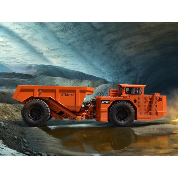 Использование железной шахты грузовик подземного добычи DEUTZ / CUMMINS двигатель 6 кубических 12 тонн