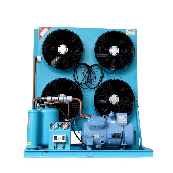 Bitzer Semi-hermetic Refrigeration Compressor Condensing Unit 380V Energy-saving Motor Cold Chamber Refrigeration Equipment