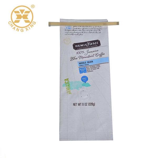 Мешок алюминиевой фольги сумки gusseted кофе стороны уплотнения квадрацикла упаковывая