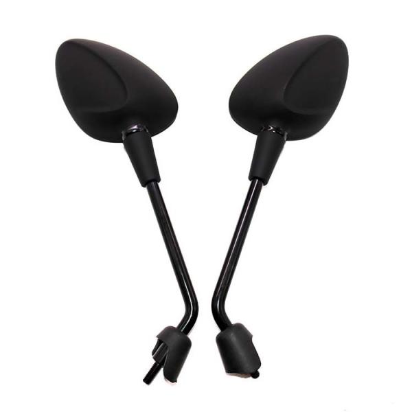Design Chrome Black Side Mirrors for Vespa Primavera Sprint 50 150 Electric Scooter