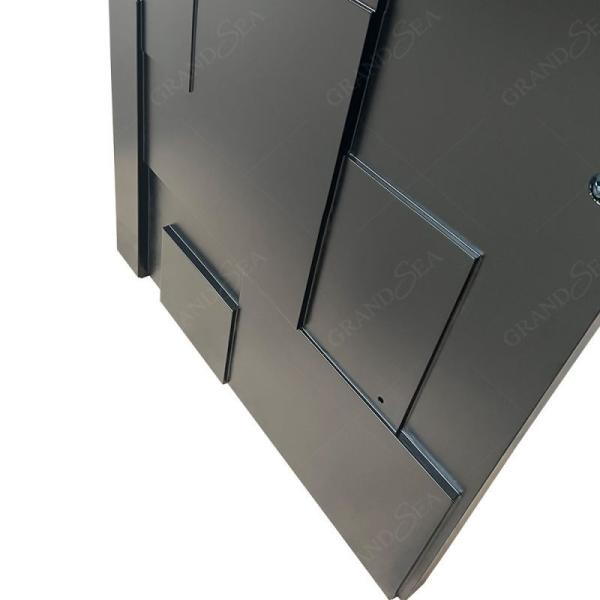 Wooded Door American Senior Entrance Door Superior a Class Lock System Aluminium Door