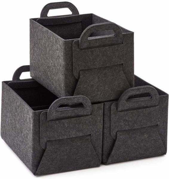 Modern Collapsible Storage Baskets For Organized Clothes Storage