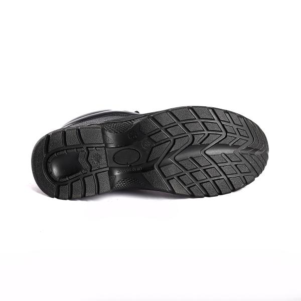 Shengjie Steel Midsole Genuine Leather Upper Embossed Cow Leather for Comfortable Footwear Safety Shoes