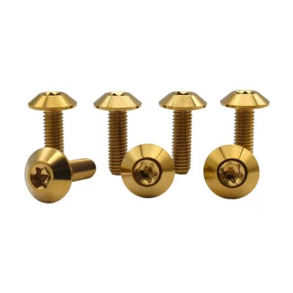 Titanium Umbrella Head M8 15 20 25 30 35mm Bolt  For Bicycle Motorcycle with beautiful coloure