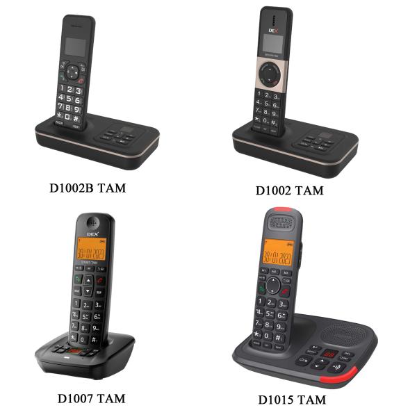 Cheap Price Fixed HD Voice 16 Languages Dect Digital Cordless Wireless Portable Digital Telephone Set