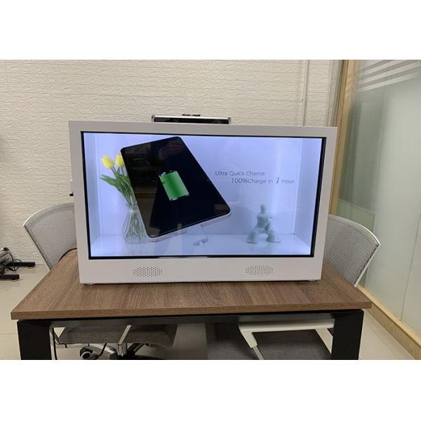 55 витрина LCD коробки дисплея экрана касания 3D дюйма голографическая вертикальная прозрачная
