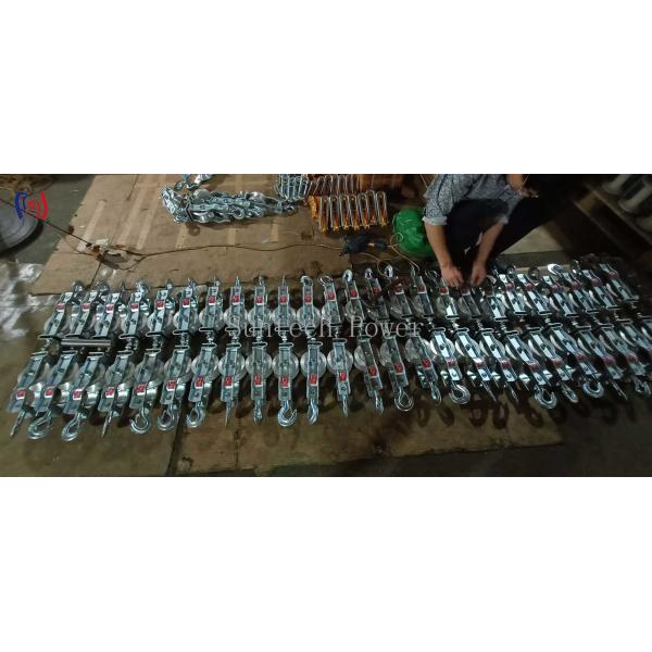 Poleas de nylon para tendido de cables, bloques de tendido de conductores para transmisión