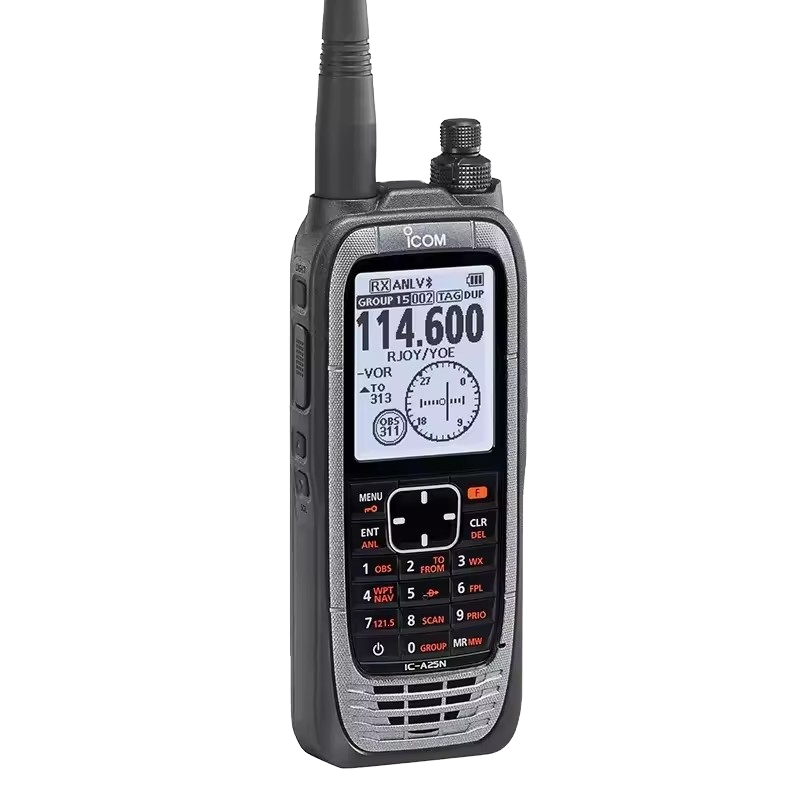 ICOM IC-A25C 6W Power VHF Air Band Transceiver with Built-in GPS and Bluetooth Walkie Talkie