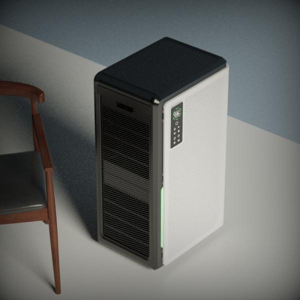 Hepa Filter UV Light Indoor Air Purifier 195W For Conference Room