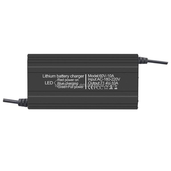 72V Battery Charger 20S 20A for Automatic Cars and Motorcycles Input 100-240V/0.15A Multi-Protection Safety Protection