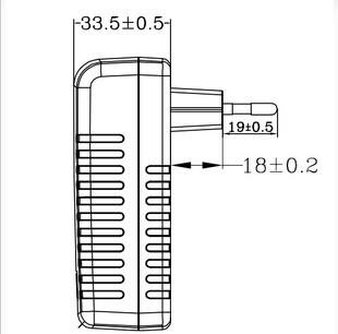 36W high qualityAC adapter charger with CB/CCC/GS/CE/BS/ETL/SAA/KC/PSE/Rosh Certifications