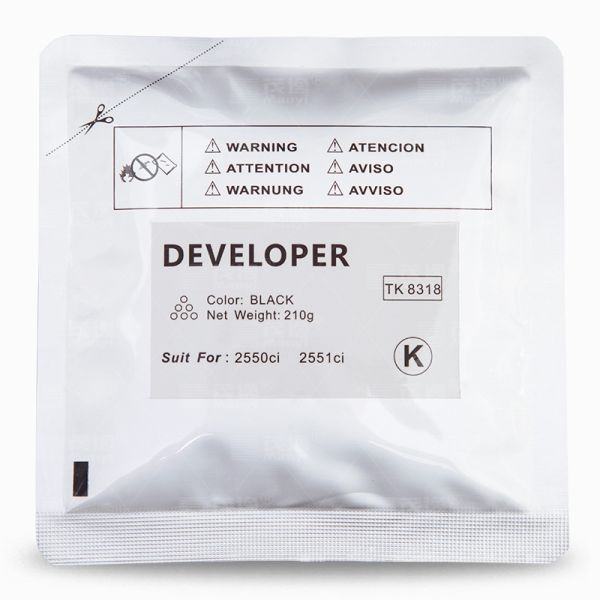 Compatible for Kyocera TASKalfa 2550ci 2551ci  Developer (compatible A), 200G /bag