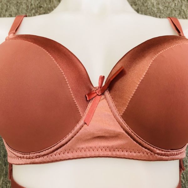 Rhinestone Underwire Bra Set Ice Silk Comfort Summer Large Size 38-44C Women Bra Set High Quality Wholesale Set Lingerie Women