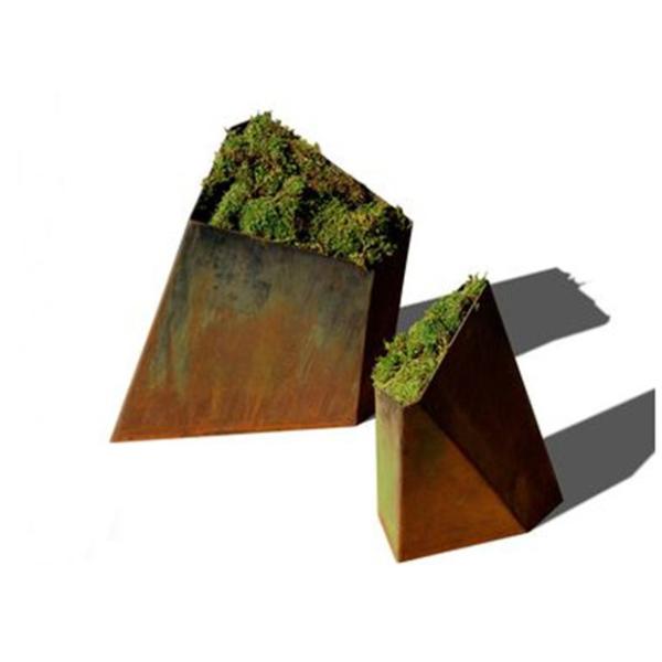 Персонализированные коробки плантатора металла плантаторов размеров большие на открытом воздухе для на открытом воздухе