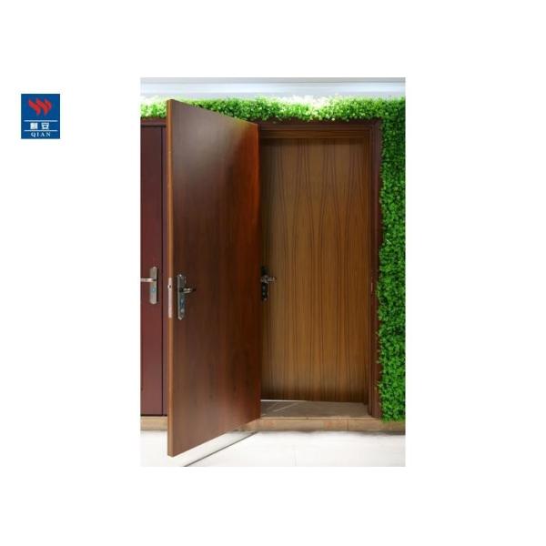 Chinese Manufacturer Fire Rated Fire Emergency Exit Entrance Interior Exterior Security Wood Door