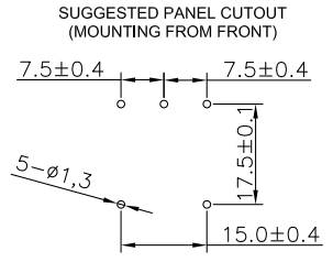 фильтр линии электропередач фильтра Emi PCB 1A 3A 6A особенный низкоточный для доск ПК