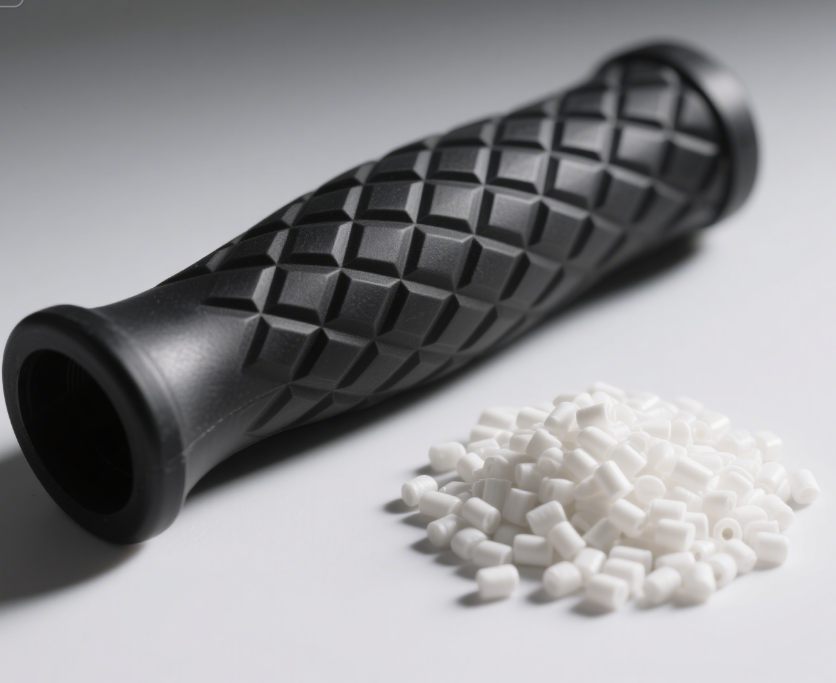 40A-90A Rango de dureza de las herramientas y granulados de elastómeros termoplásticos TPE de grado de sobremoldado