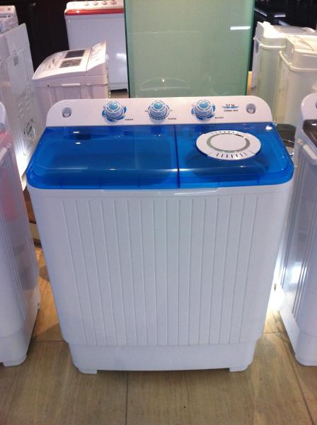 White Household Large Load Portable Small Twin Tub Washing Machine 7.8kg Freestanding