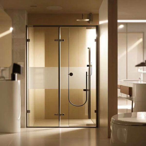 Durable Shower Room Glass Application With Tempered Glass Float Glass Elements
