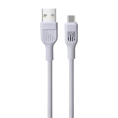 AC 10W Output Durable White Micro USB Cable with Anti Break Design Customizable OEM Support