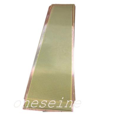 OSP PCB de duas camadas 1 oz de cobre revestido placa de circuito impresso Silkscreen branco