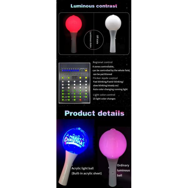 2024 Glow Light Stick For Korea K-pop Concert Veludo Vermelho Single Duas vezes OFFICIAL LIGHT STICK CANDY BONG Z
