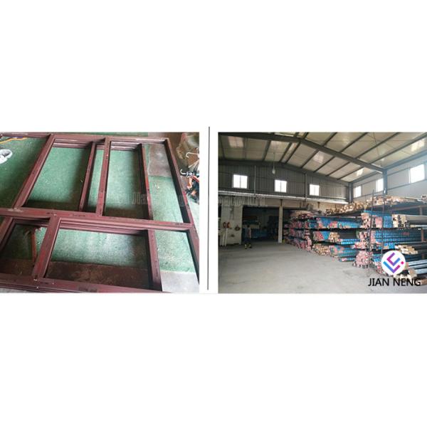 Security Aluminum Window And Door With Double Tempered Glass 4mm
