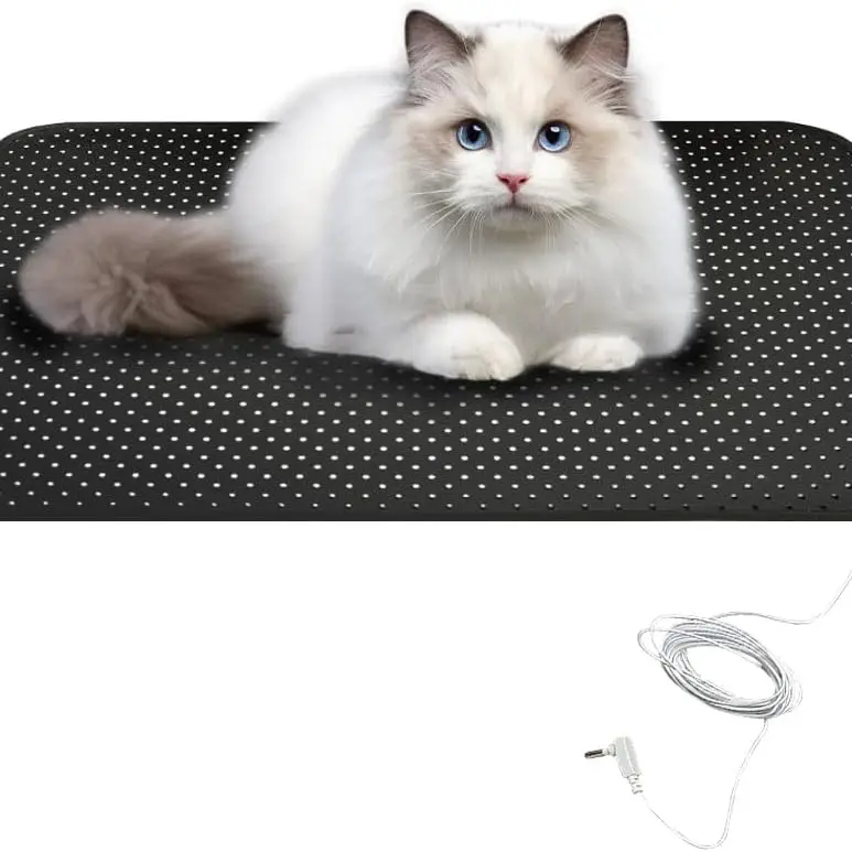 Conductive Grounding Leather Mat, Grounding Pad Kit, Earth Therapy for Foot Mat, Computer Mat, Sleep Mat, Pet Mat