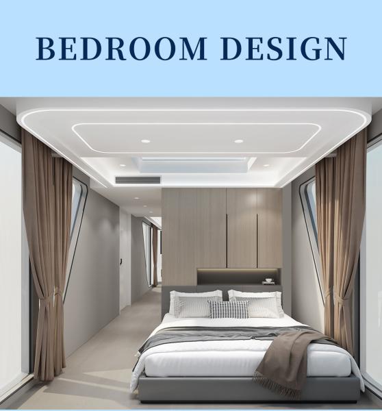 Mobile Luxury Modern Big Capsule House With Kitchen Factory Wholesale