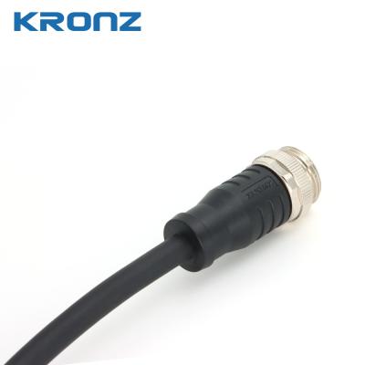 8A 7/8 Cable Connector With IP67 Protection Industrial Circular Connector