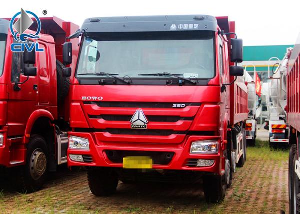Howo 8x4 Dumper  New Tipper Truck 371hp Euro II Engien /30-40 tons sand dump truck